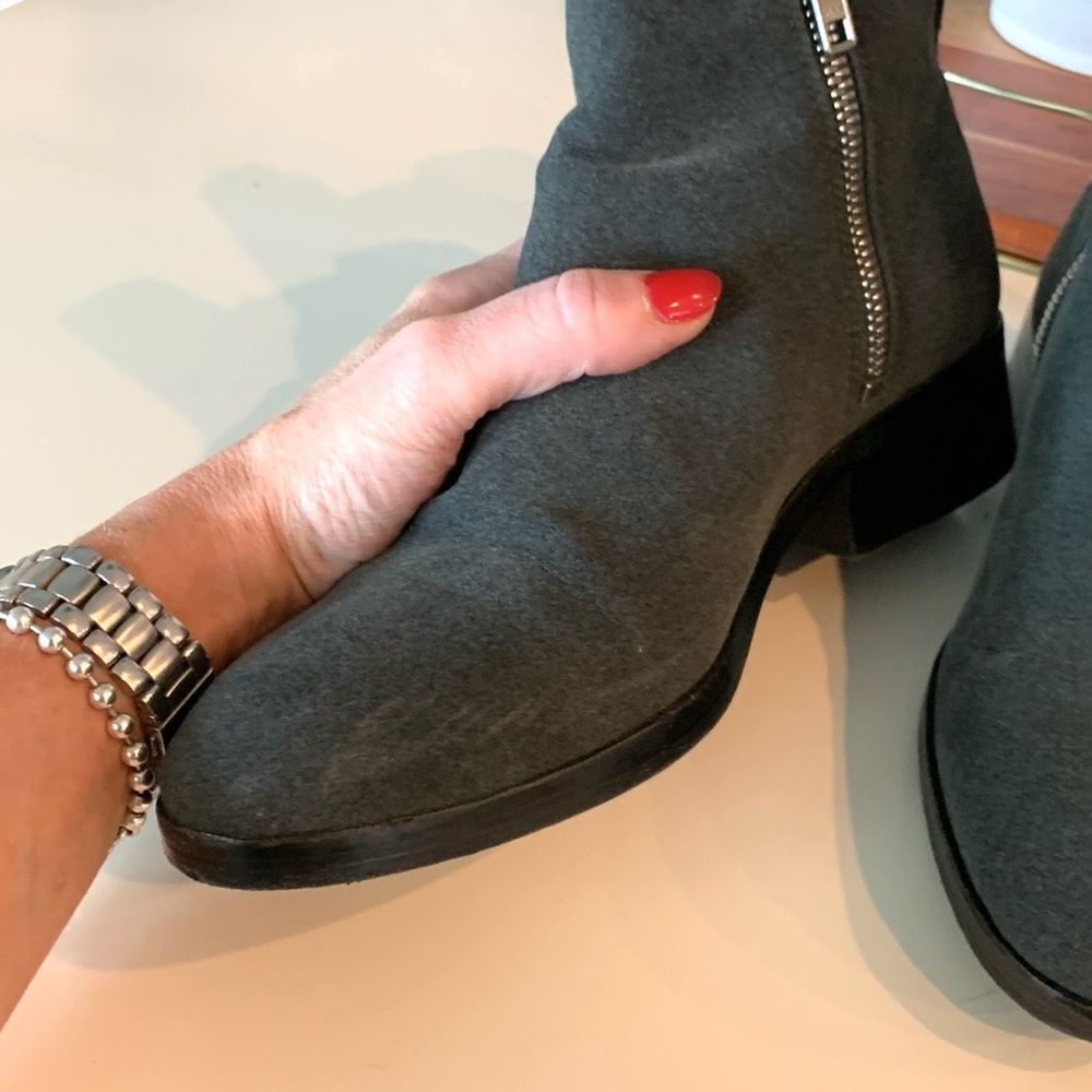 3.1 Phillip Lim Alexa gray booties-US 8 - Picture 6 of 17